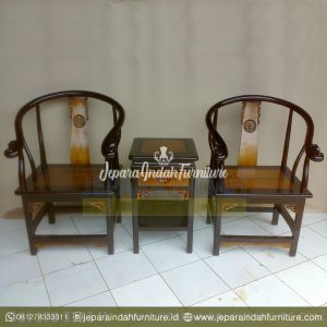 Kursi Teras Taichi Kayu Jati