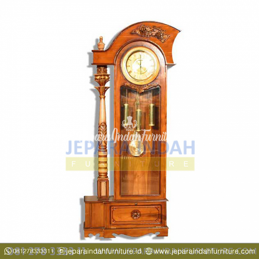 Jam Hias Pajangan London Kayu Jati