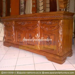 Jual-Buffet-Dafinsi-Selendang-Ukiran-Kayu-Jati