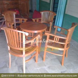 Jual-Kursi-Tamu-Banteng-Set-Meja-Bundar-Kayu-Jati