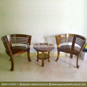 Jual-Kursi-Teras-Cantik-Minimalis-Meja-Bundar-Kayu-Jati