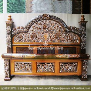 Jual-Ranjang-Dipan-Peluru-Mawar-Ukiran-Jati