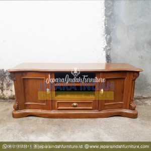 BRF MTV 026 : Meja Rak TV Kayu Jati