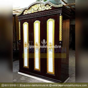 Jual Kamar Tidur Tiara Satu Set Almari Pakaian Kayu Jati