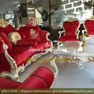 Jual Sofa Eksklusif Ukiran Mewah Satu Set