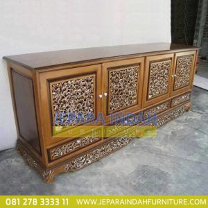 Harga Jual Bufet Jati Palembang Laci Bawah