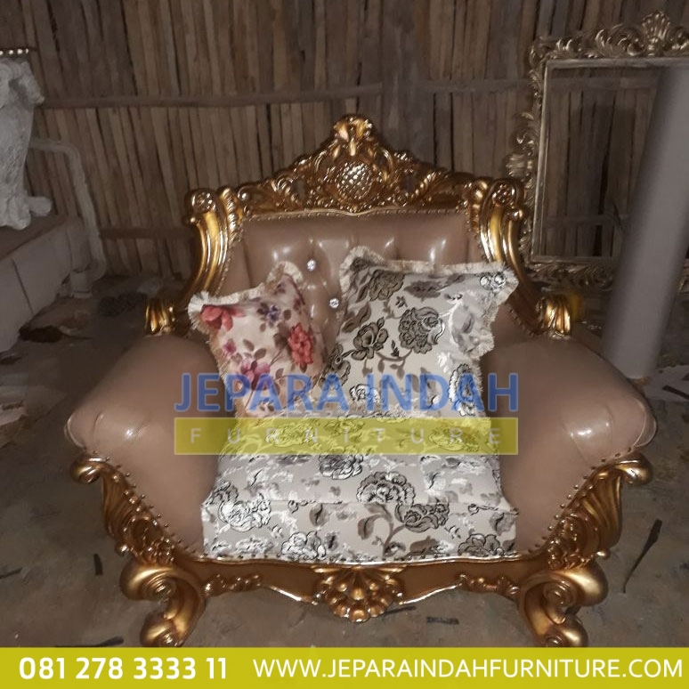 Harga Jual Set Sofa Tamu Besar Mewah Ukir
