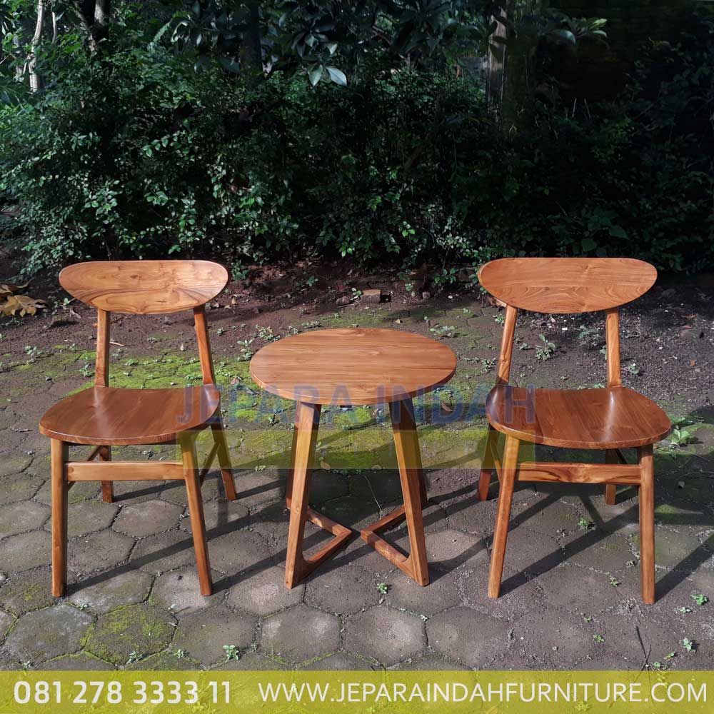 Harga Jual Kursi Teras Jati Retro Minimalis