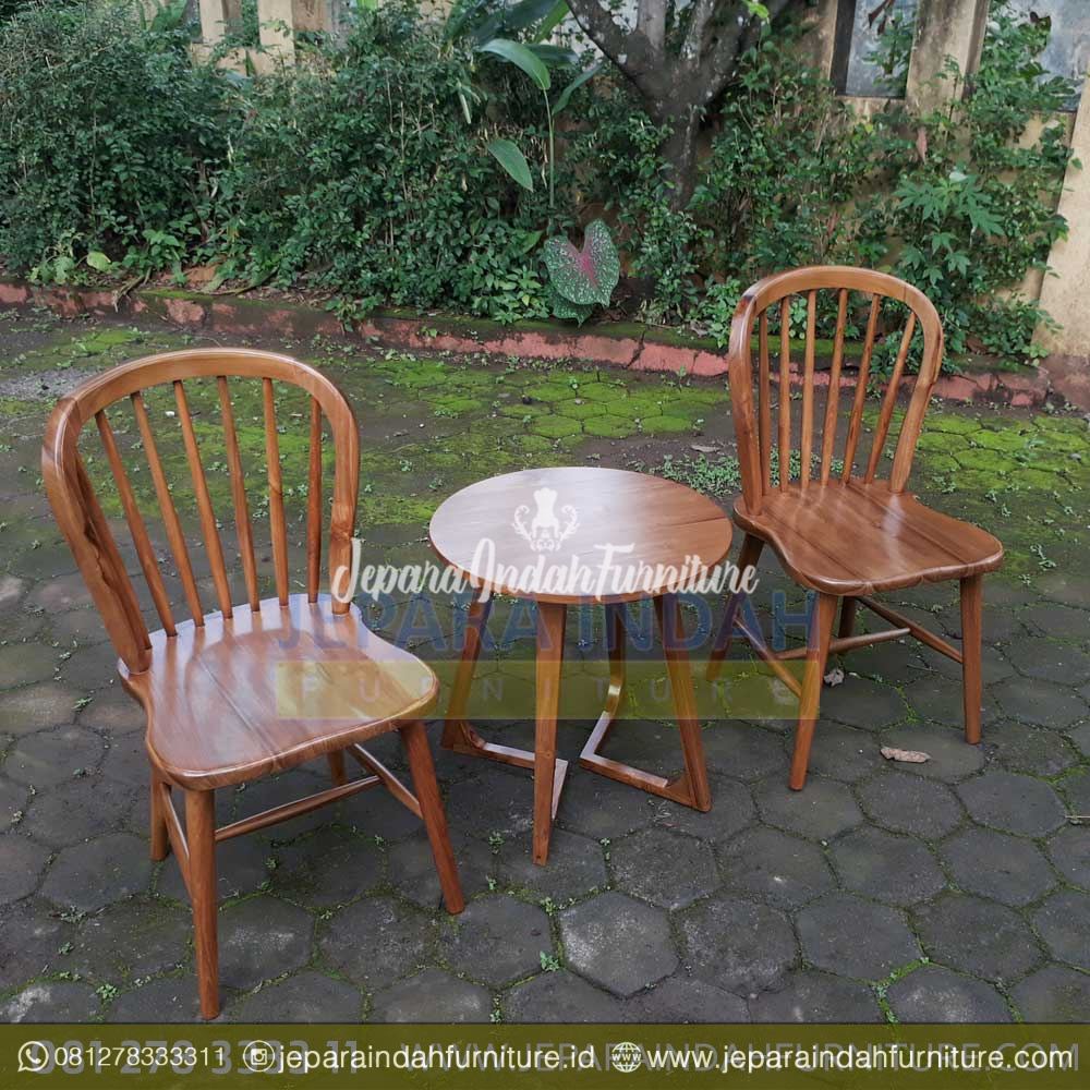 Harga Jual Kursi Teras Jati Vintage Retro