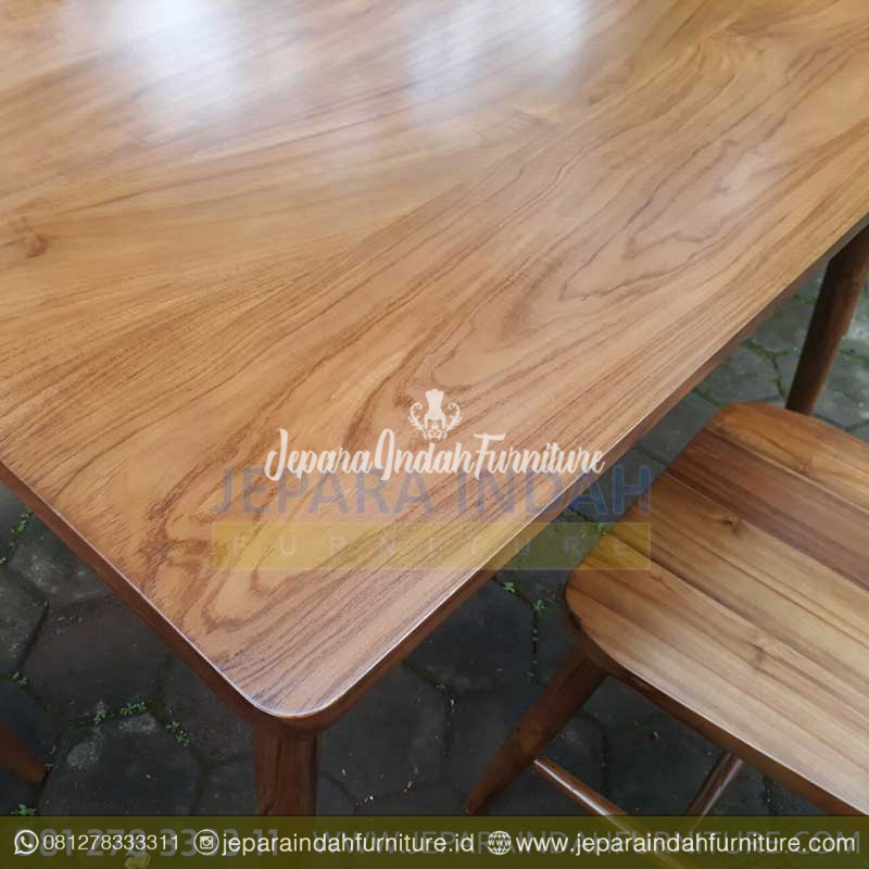 Harga Jual Set Kursi Meja Makan Retro Minimalis