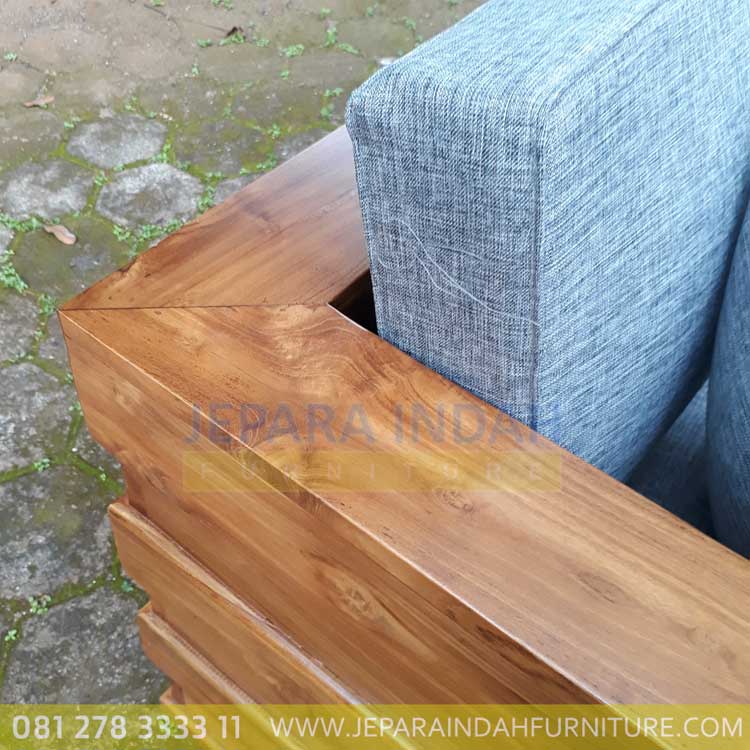 Harga Jual Sofa Jati Minimalis 2 Seater Berkualitas