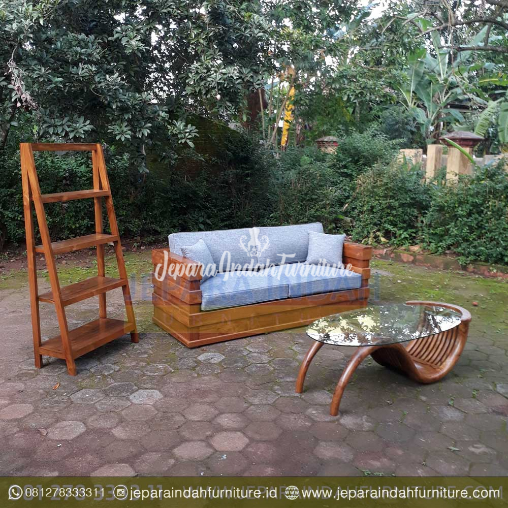 Harga Jual Sofa Jati Minimalis 2 Seater Ruang Tamu