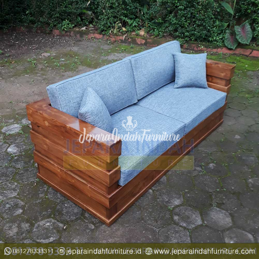 Harga Jual Sofa Jati Minimalis 2 Seater