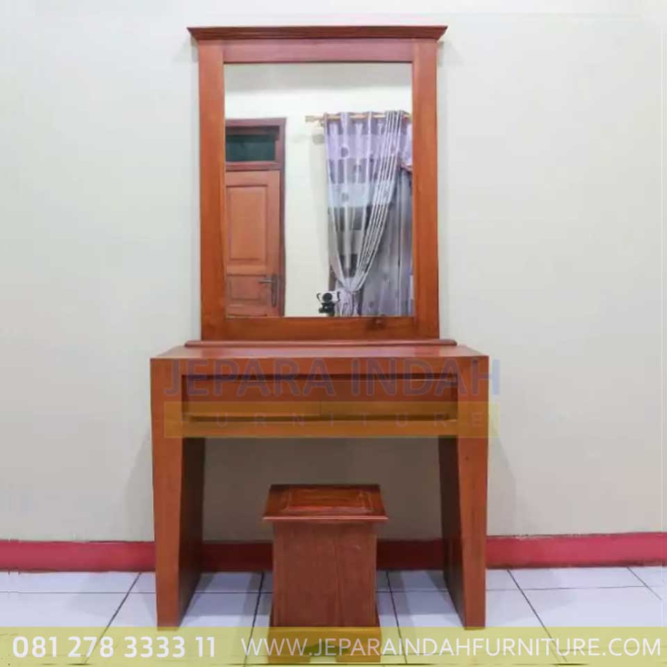 Meja Rias Jati Minimalis Murah