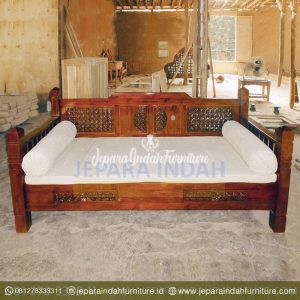 Harga Jual Bale-Bale Jati Ukir Kawung