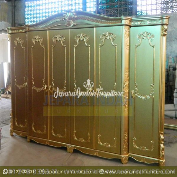 Harga Jual Lemari Pakaian Mewah 6 Pintu