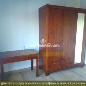 Harga Jual Set Dipan Minimalis Jati Lemari Baju