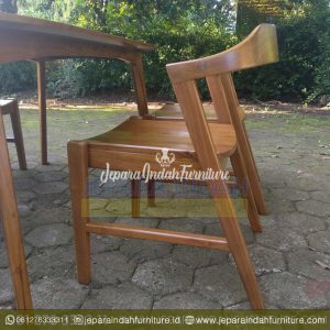 Harga Jual Set Meja Makan Jati 4 Kursi Retro