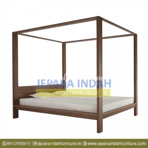 Pusat Jual Tempat Tidur Minimalis Kanopi (BRF-DTT-003)