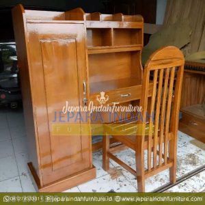 Harga Jual Meja Belajar Anak Jati Minimalis (CRF MBA 002)