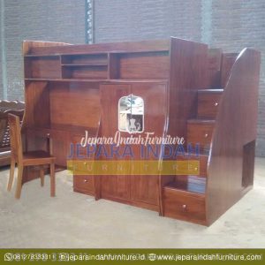 Harga Tempat Tidur Tingkat Mewah Set Lengkap (CRF TTT 015)