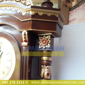 Info Jual Almari Jam Hias Rahwana Ukir Cantik (LRF LJH 020)