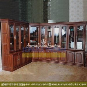 Harga Jual Lemari Buku Perpustakaan Sudut (OFF LRB 004)