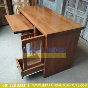 Toko Jual Meja Komputer Jati Minimalis (OFF MJK 010)
