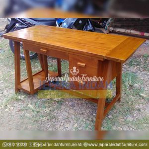 Pusat Jual Meja Komputer Jati Terbaru (OFF MJK 012)