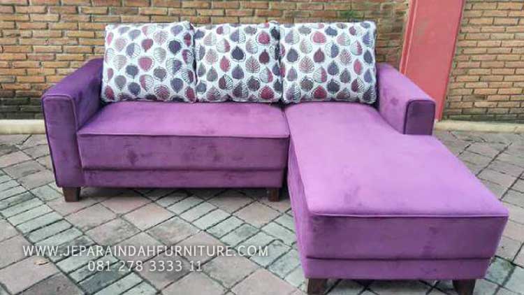 Sofa minimalis dan simple model sudut dan nyaman