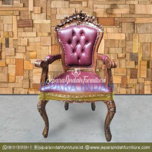 DRF KRM 018 A Kursi Makan Tanganan Ganesa Jati