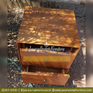 BRF MND 005 Meja Nakas Minimalis 2 Laci Harga Murah