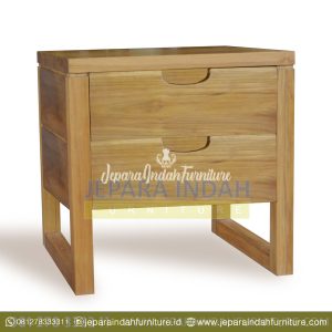 BRF MND 020 Meja Nakas Raisa Minimalis Kayu Jati