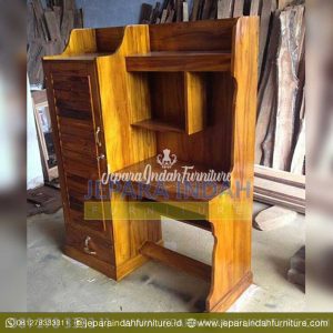 CRF MBA 006 Meja Belajar Untuk Anak Kayu Solid Minimalis