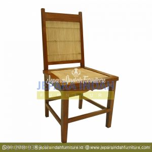 DRF KRM 003 Kursi Makan Nakula Minimalis Bambu