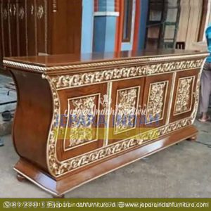 LRF BFS 015 Buffet Jati Ukir Klasik Mewah Jepara