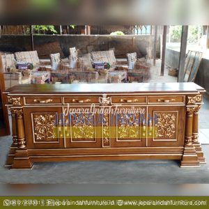 LRF BFS 019 Buffet Klasik Jati Wahid Ukir Mewah