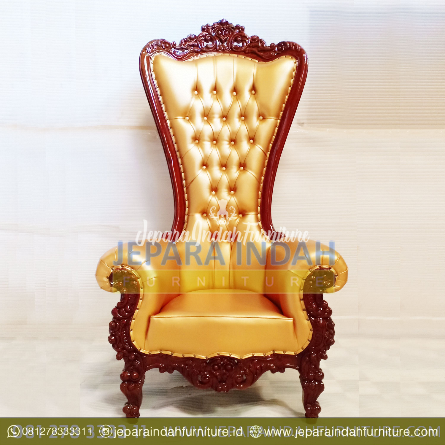 LRF KAC 004 Kursi Princes Syahrini Ukir Klasik Mewah