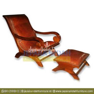 LRF KSM 004 Kursi Malas Lestari Kayu Jati Jepara