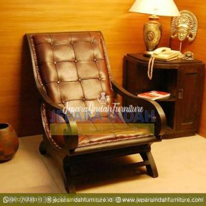 LRF KSM 004 Kursi Malas Lestari Jati Klasik