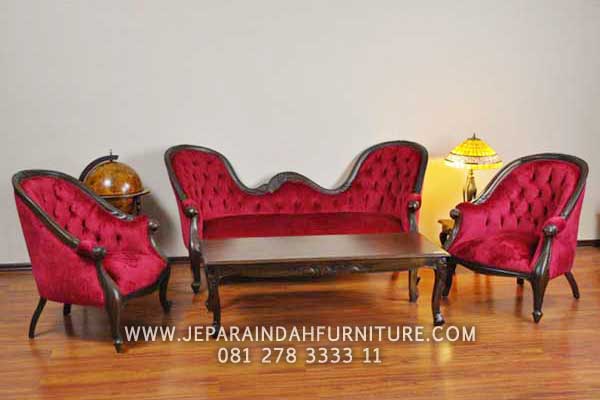 Model Kursi Tamu Kayu Jati Ukiran Cantik